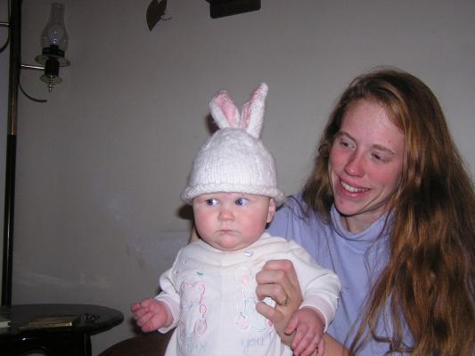 It's Sarah's first Halloween.