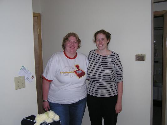 Joanna and Katie