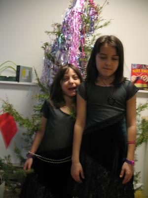 Andrea and Malia