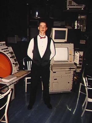 Michael on the USS Carl Vincent