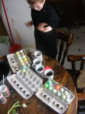 the Easter Eggs