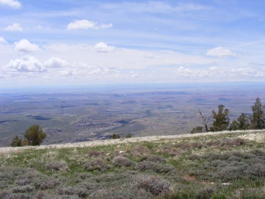 A nice view in Wyoming
