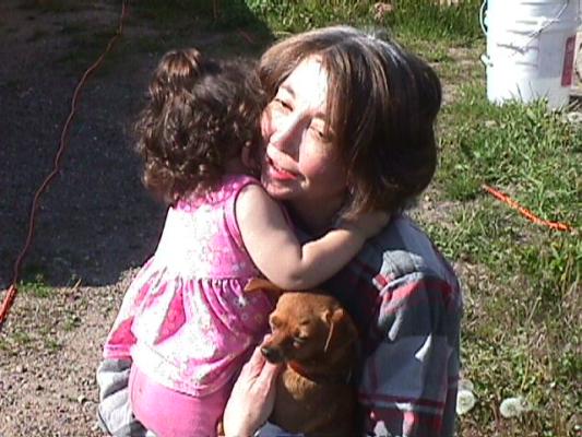 Malia and Great Aunt Mary