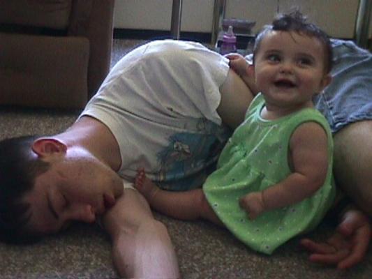 Daddy needs a nap