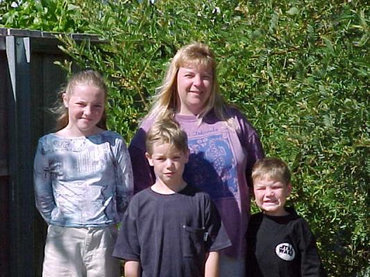 Melita and her kids