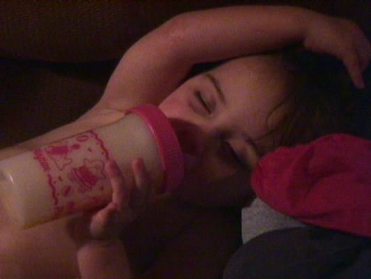 Malia is all tired out