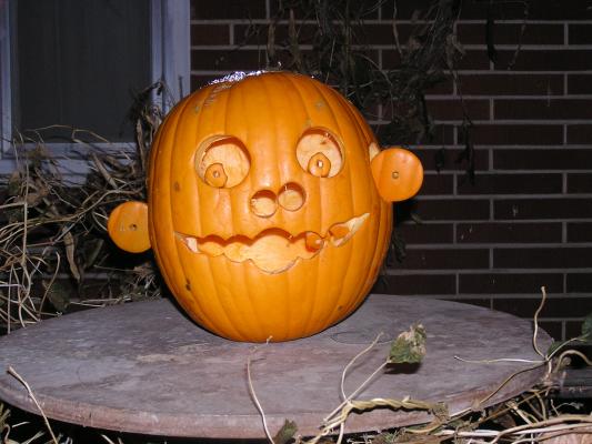 It has eyes and ears.