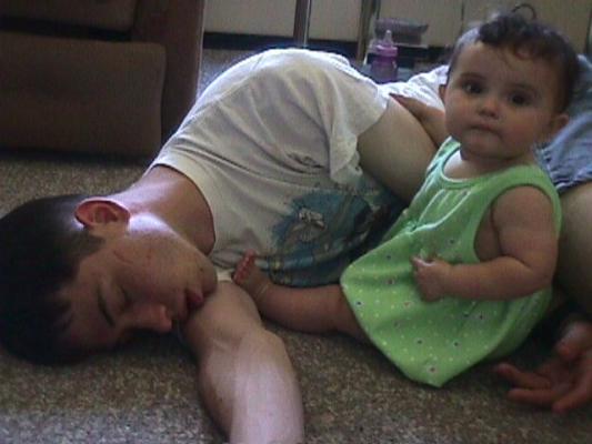 Daddy needs a nap
