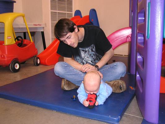I don't know why the older kids go for candy when they could be eating their shoes.