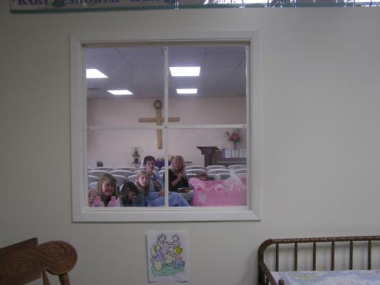 The view from the Nursery.
