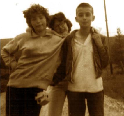 Janice, Dena, and Carl Jr. as kids in the 1960s