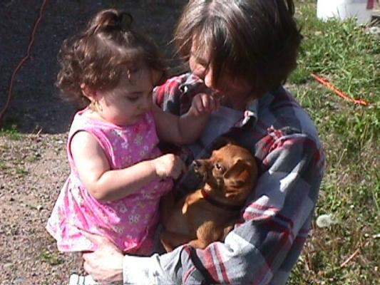 Malia and Great Aunt Mary