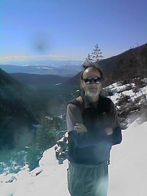 Eugene at Mission Falls.