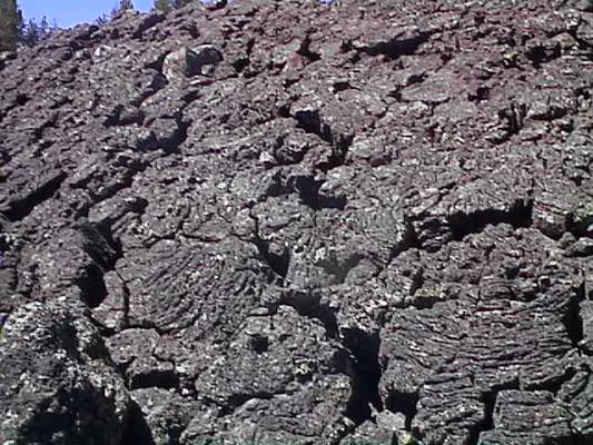 Lava at Mesa Falls