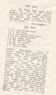 Beef Jerky